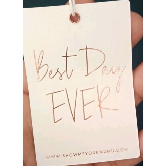 Show Me Your Mumu Jasmine Dress Size XXL Deep Green Chiffon  Halter Midi  New - Picture 9 of 10